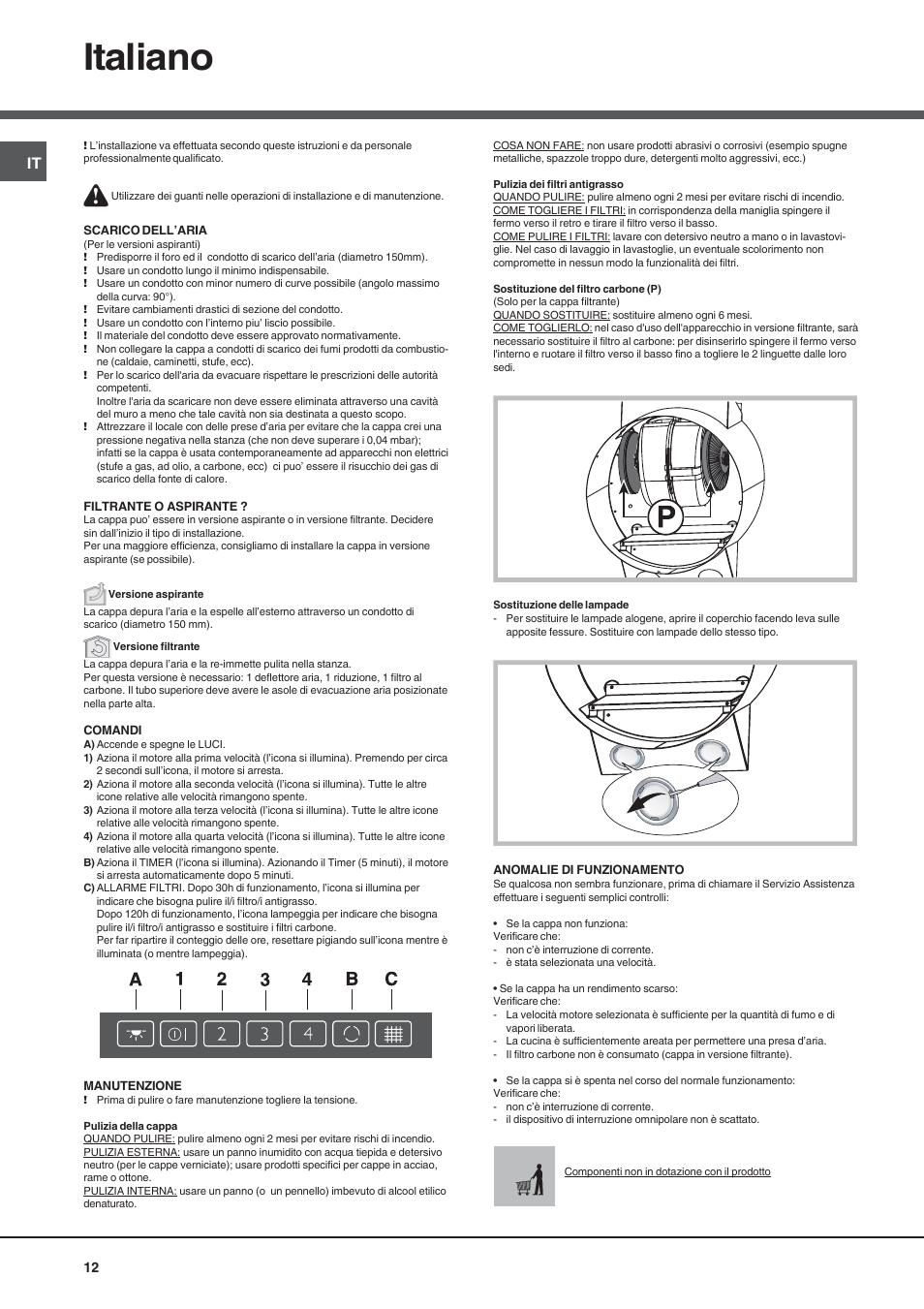 Italiano | Best COMPACT DISK User Manual | Page 12 / 20
