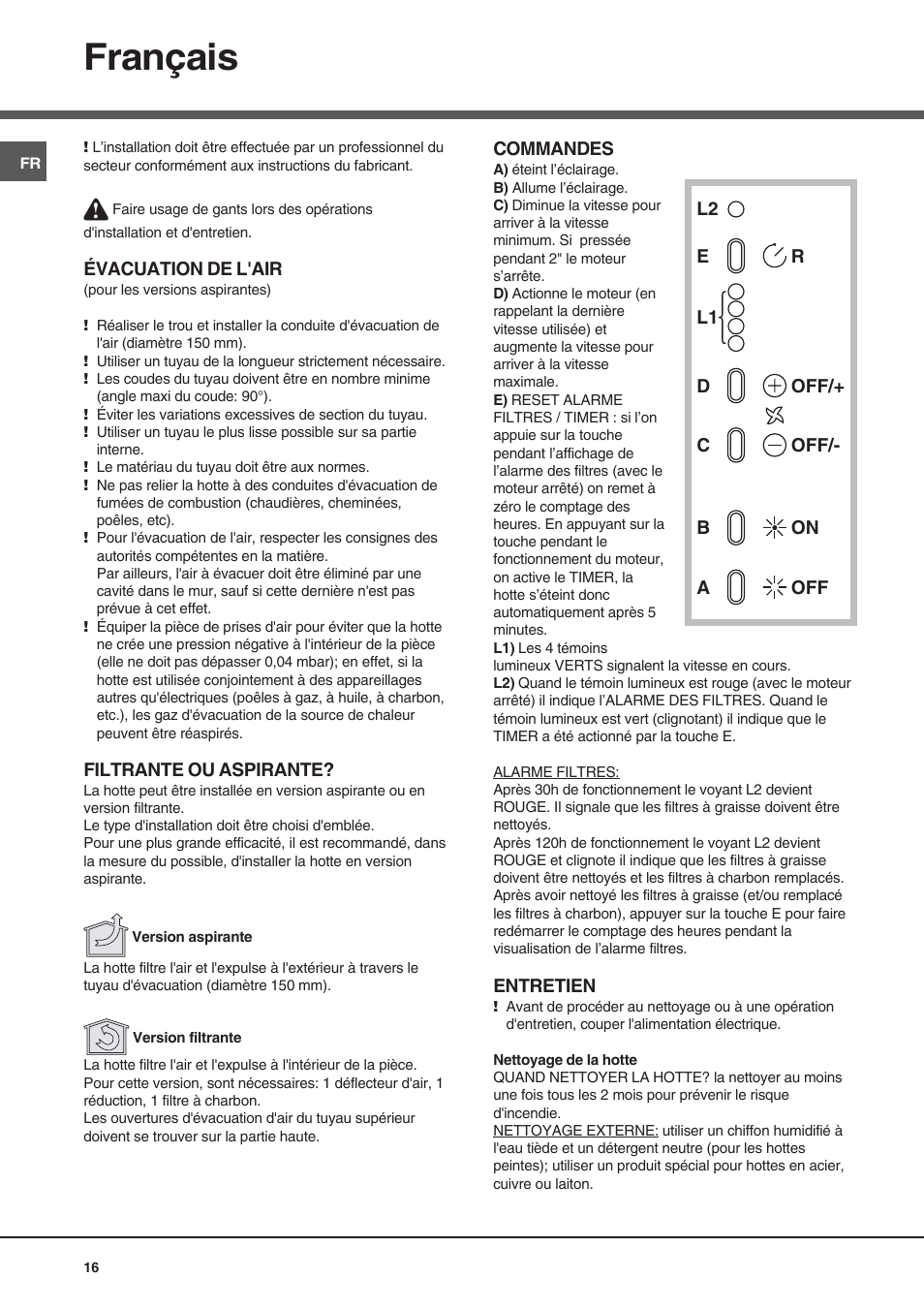 Français | Best GLOSS User Manual | Page 16 / 40