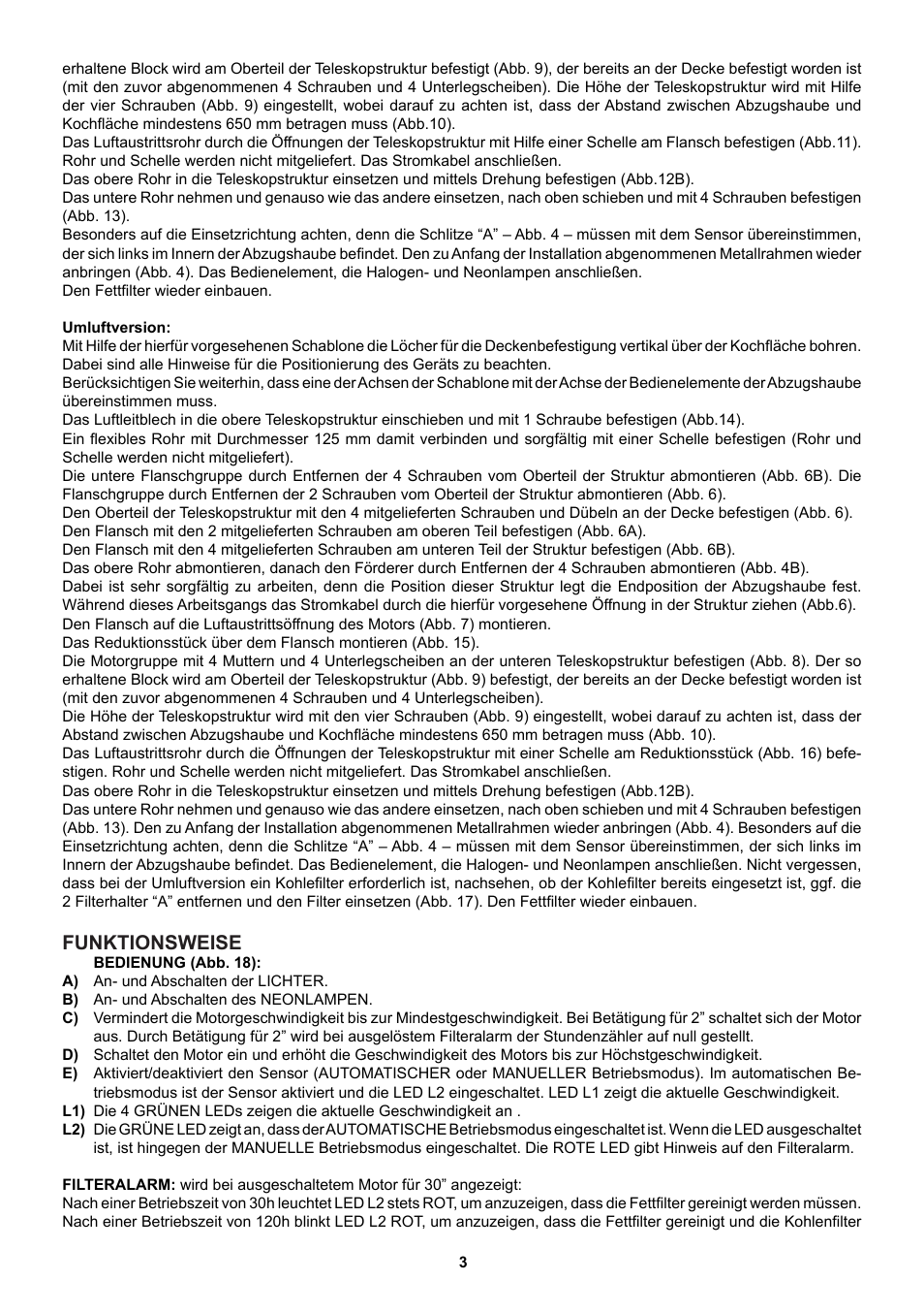 Funktionsweise | Best Lipari white User Manual | Page 3 / 28