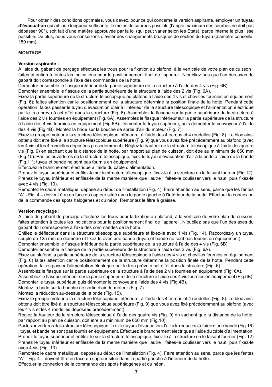 Best Lipari white User Manual | Page 7 / 28