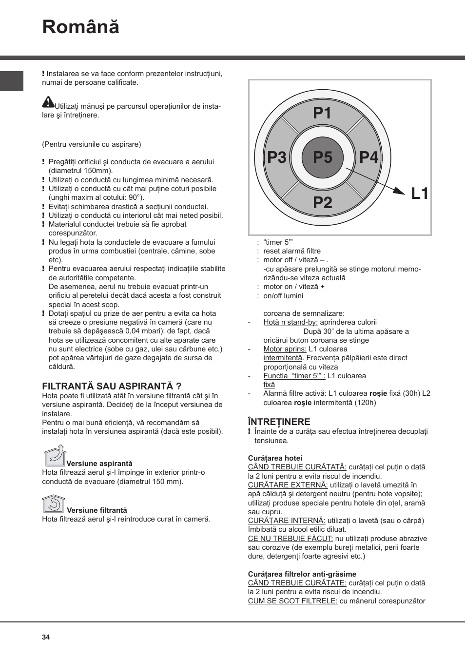 Română | Best POLAR User Manual | Page 34 / 40