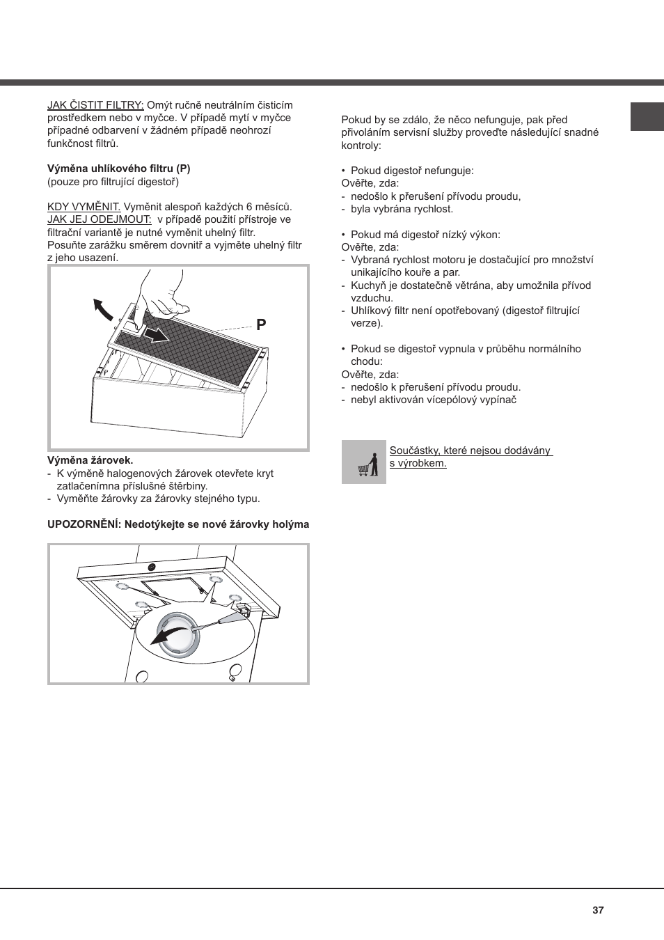 Abnormální funkce | Best POLAR User Manual | Page 37 / 40
