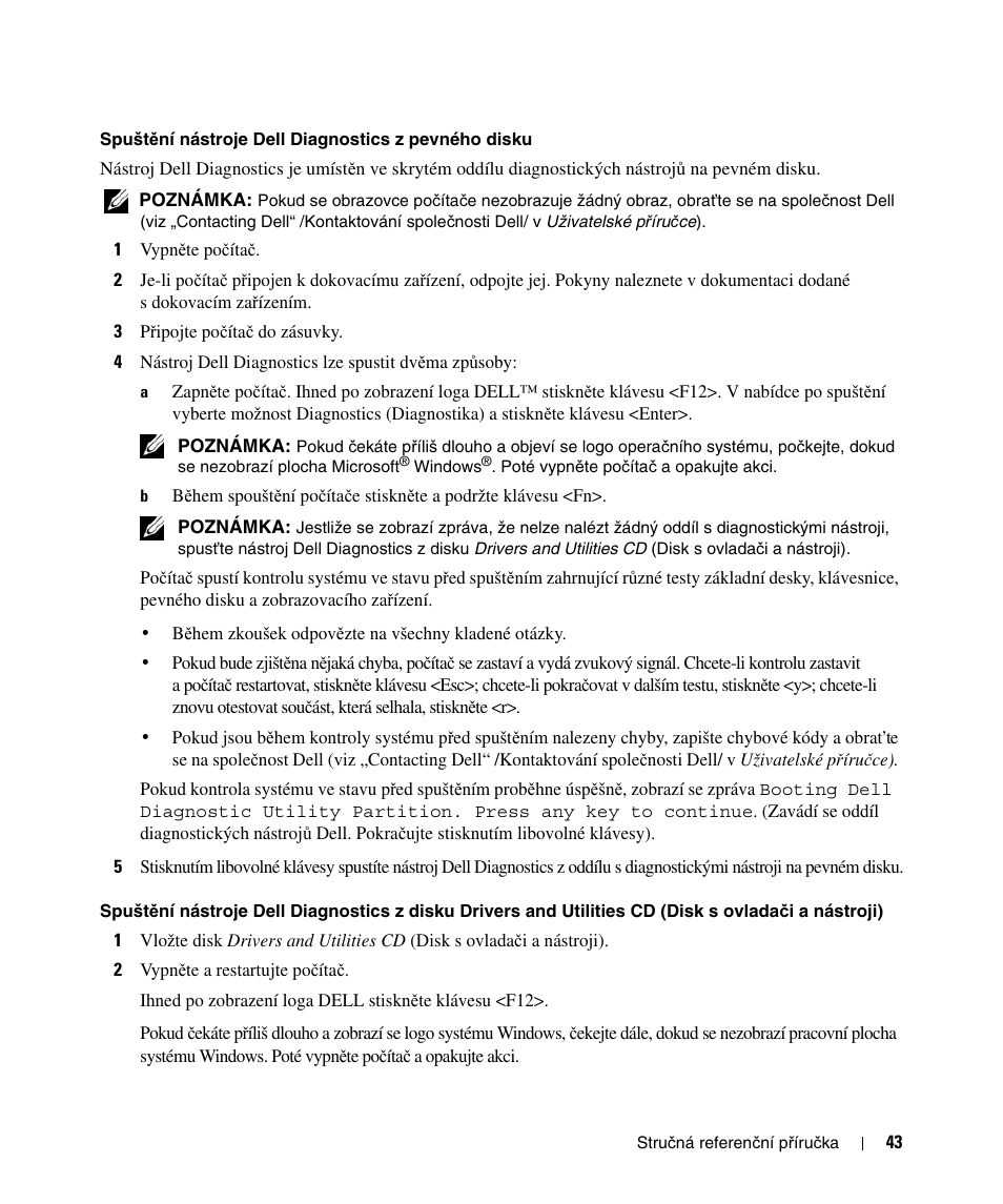 Dell Latitude D520 User Manual | Page 43 / 124