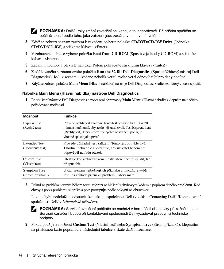 Dell Latitude D520 User Manual | Page 44 / 124
