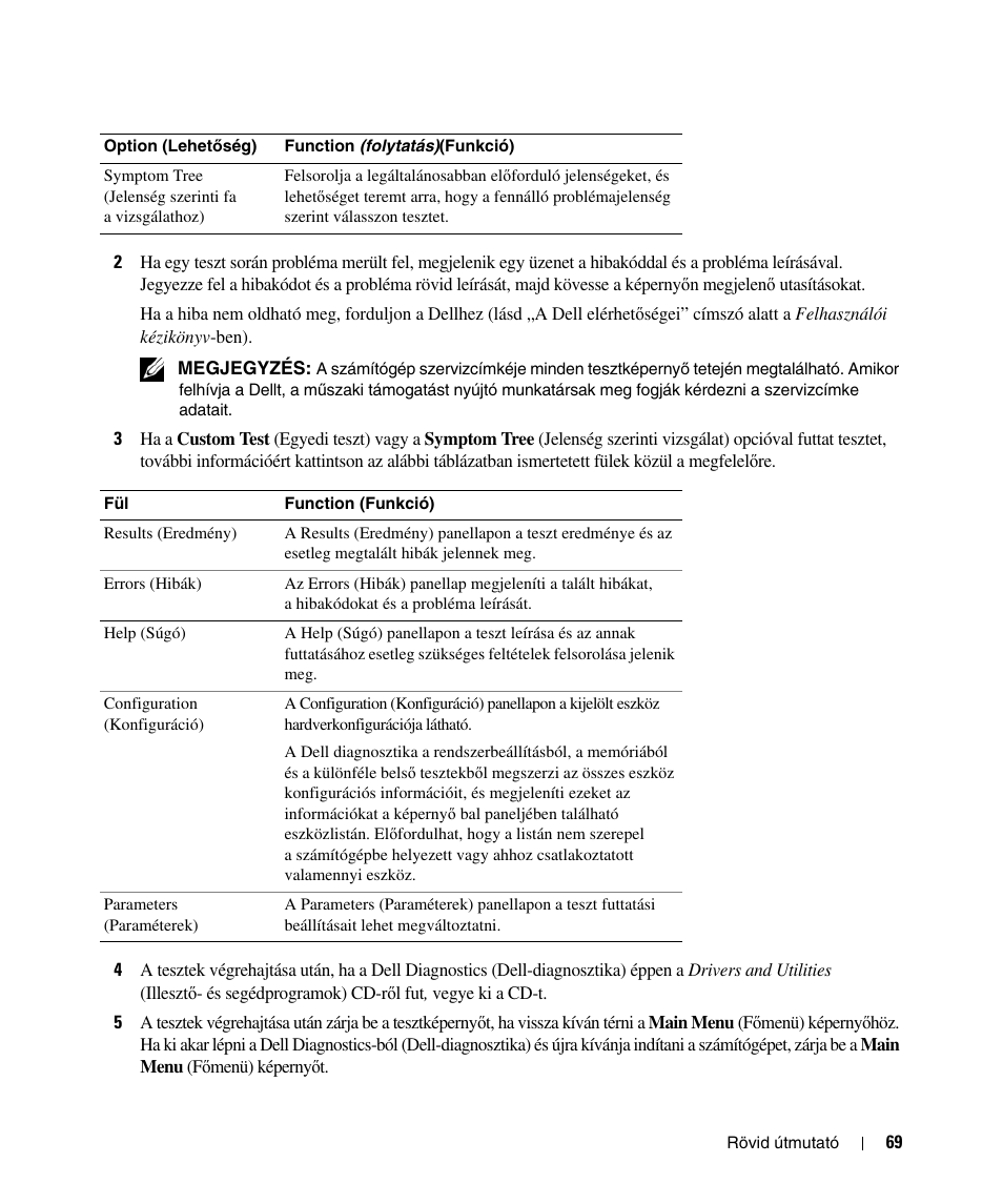 Dell Latitude D520 User Manual | Page 69 / 124