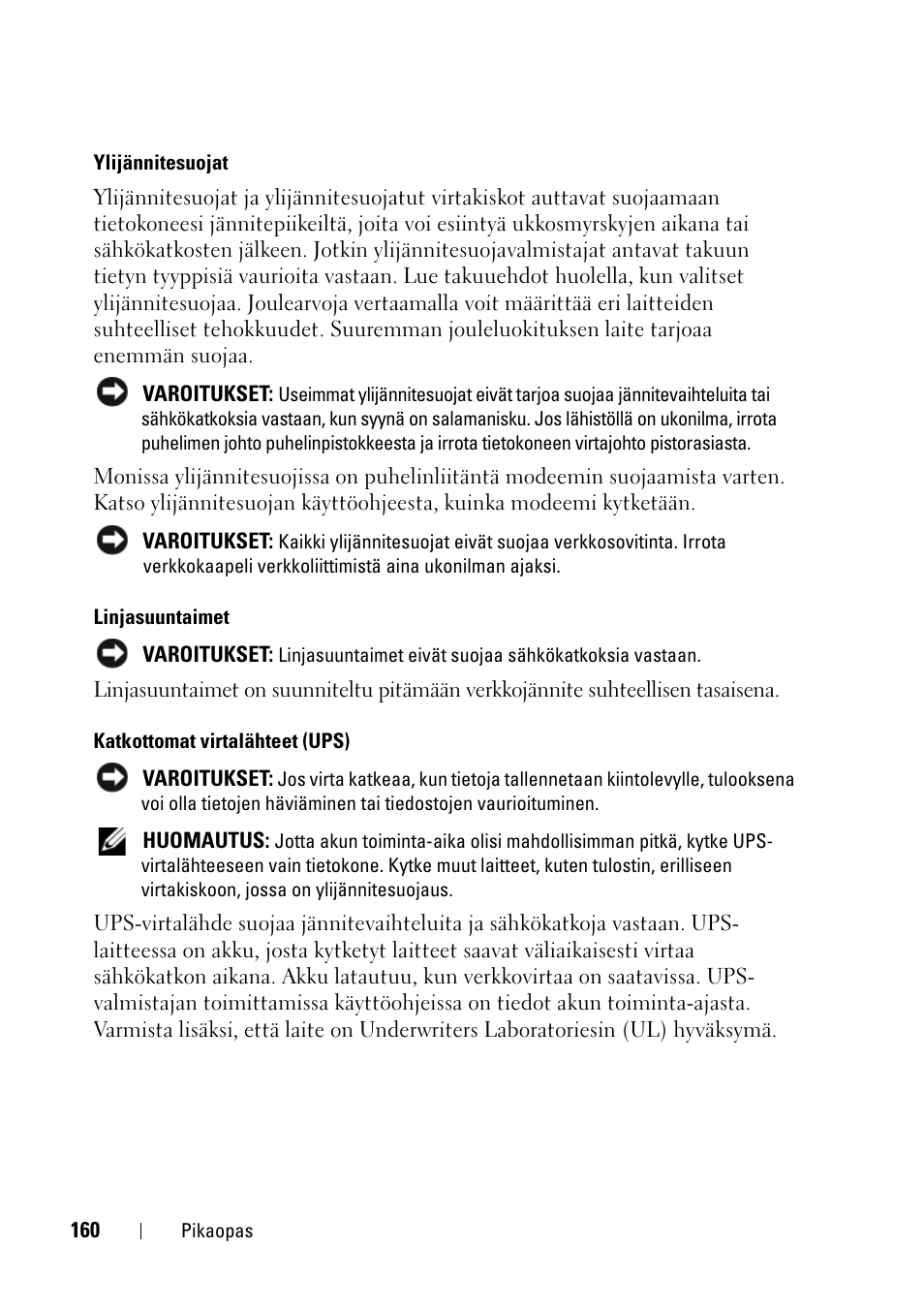 Dell Precision T3400 User Manual | Page 160 / 608