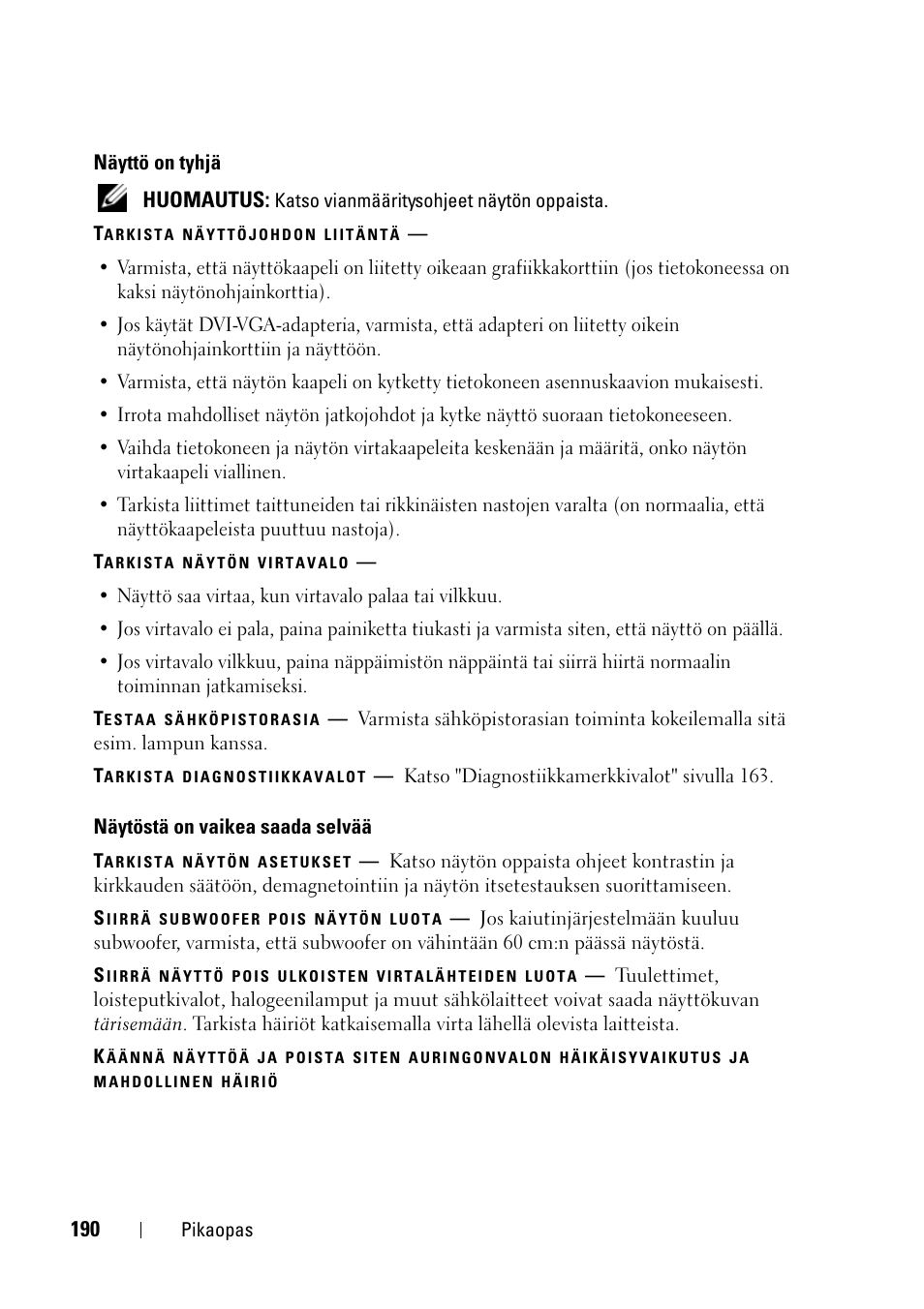 Dell Precision T3400 User Manual | Page 190 / 608