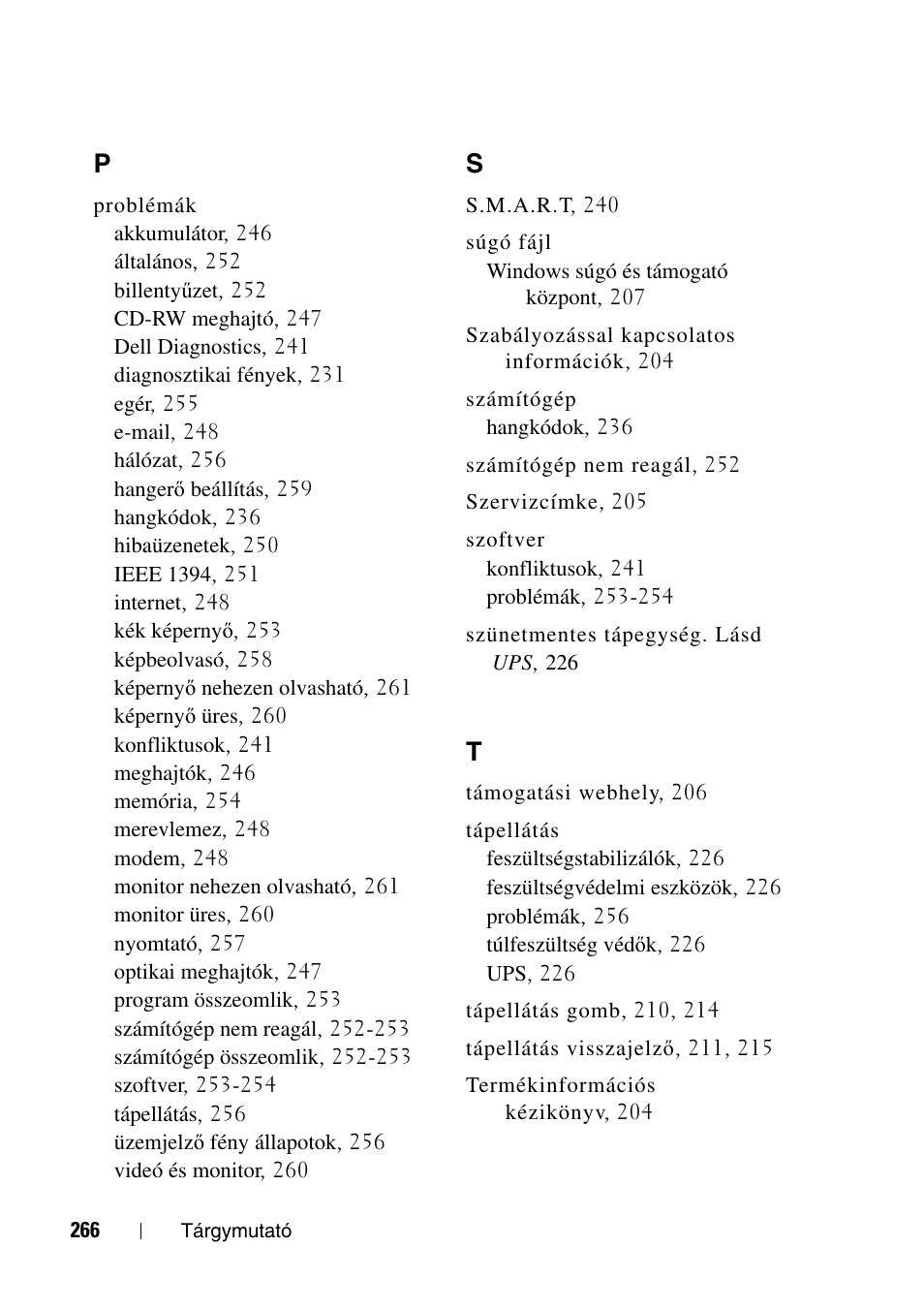 Dell Precision T3400 User Manual | Page 266 / 608