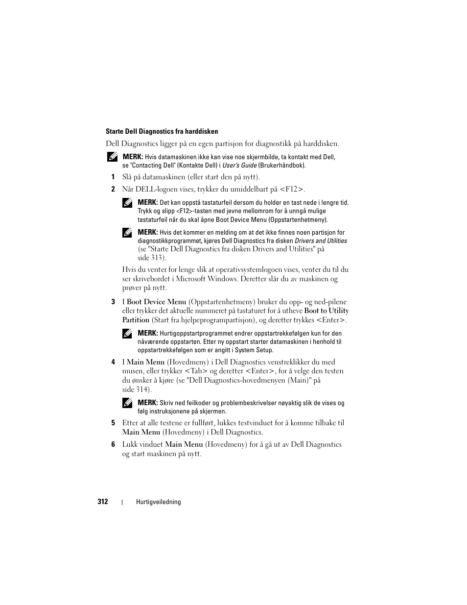 Dell Precision T3400 User Manual | Page 312 / 608