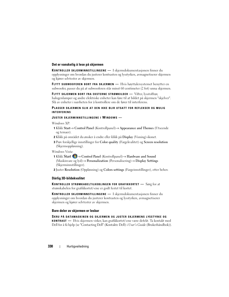 Dell Precision T3400 User Manual | Page 330 / 608