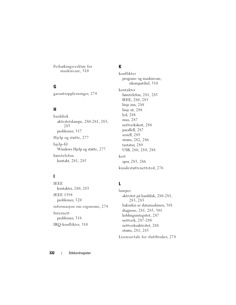 Dell Precision T3400 User Manual | Page 332 / 608