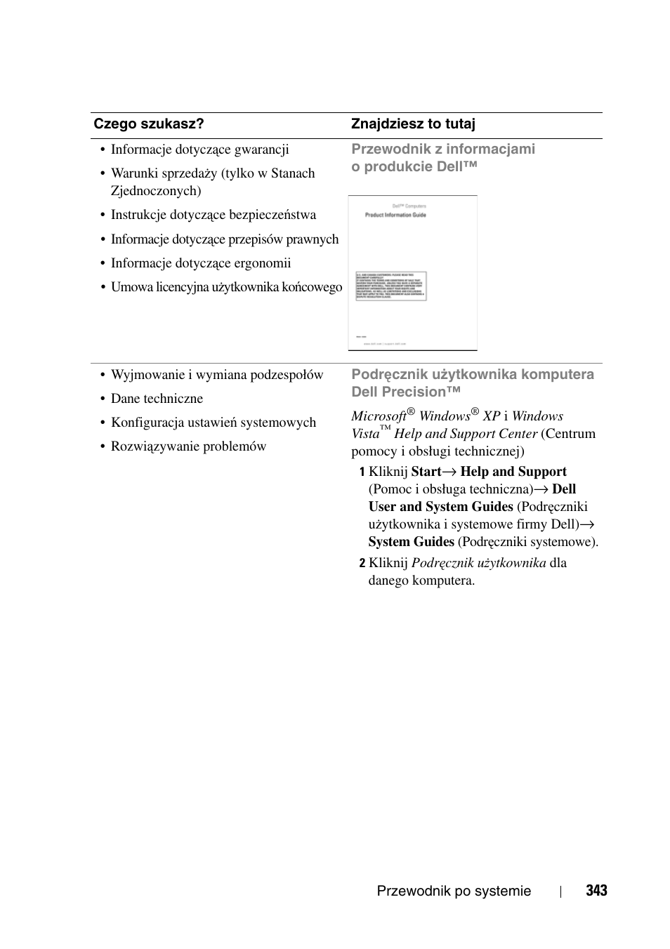 Dell Precision T3400 User Manual | Page 343 / 608