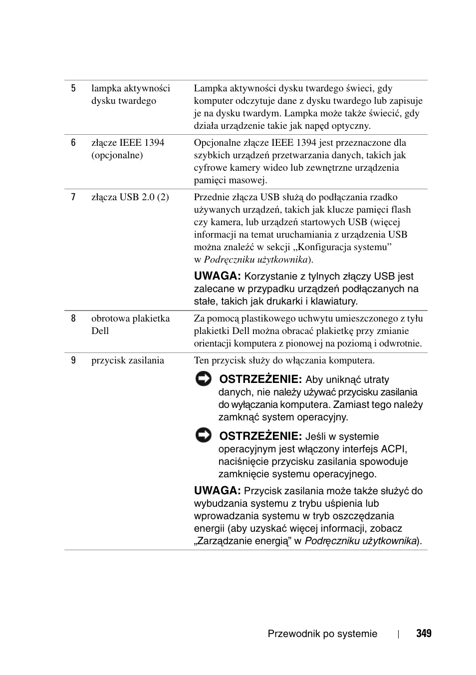 Dell Precision T3400 User Manual | Page 349 / 608