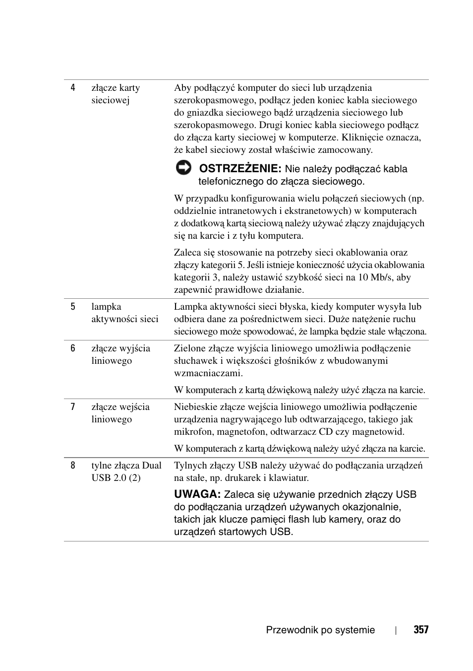 Dell Precision T3400 User Manual | Page 357 / 608