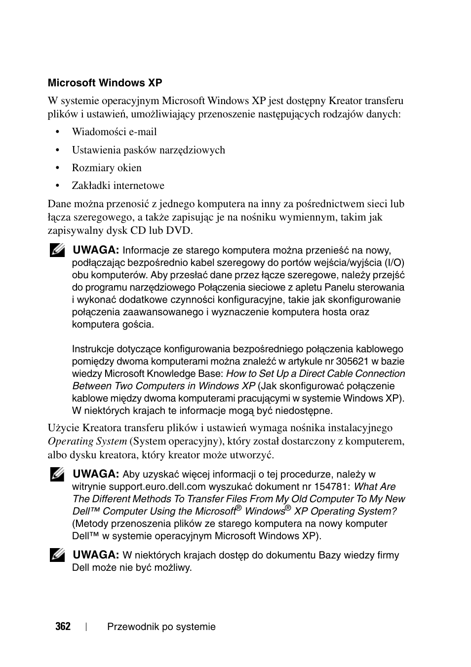 Dell Precision T3400 User Manual | Page 362 / 608