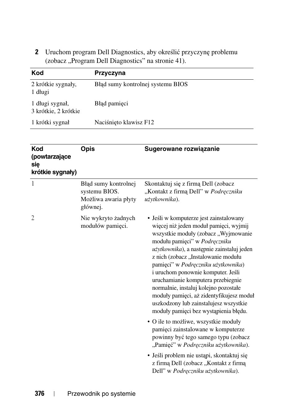 Dell Precision T3400 User Manual | Page 376 / 608