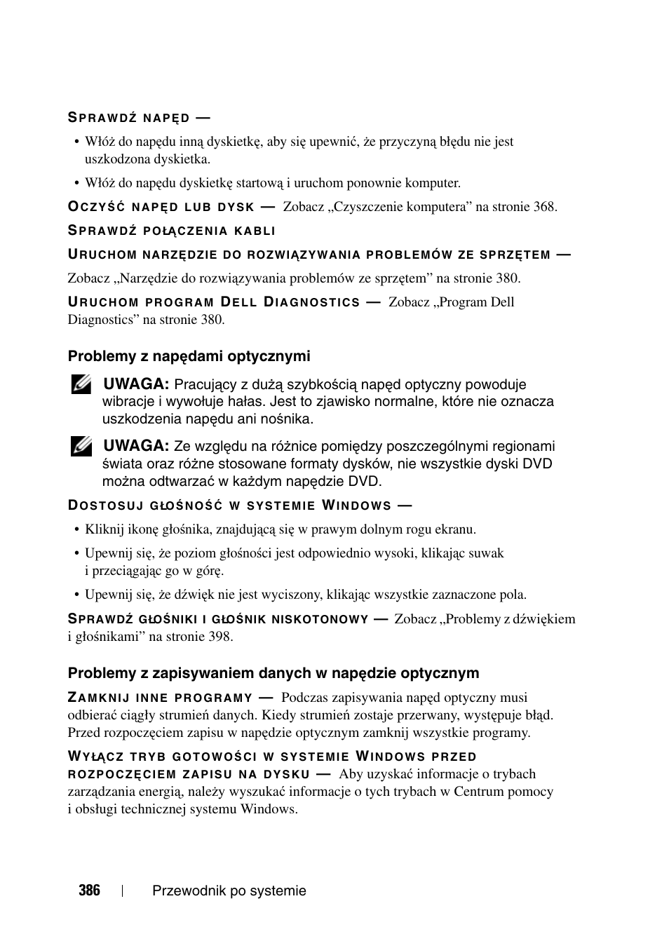 Dell Precision T3400 User Manual | Page 386 / 608