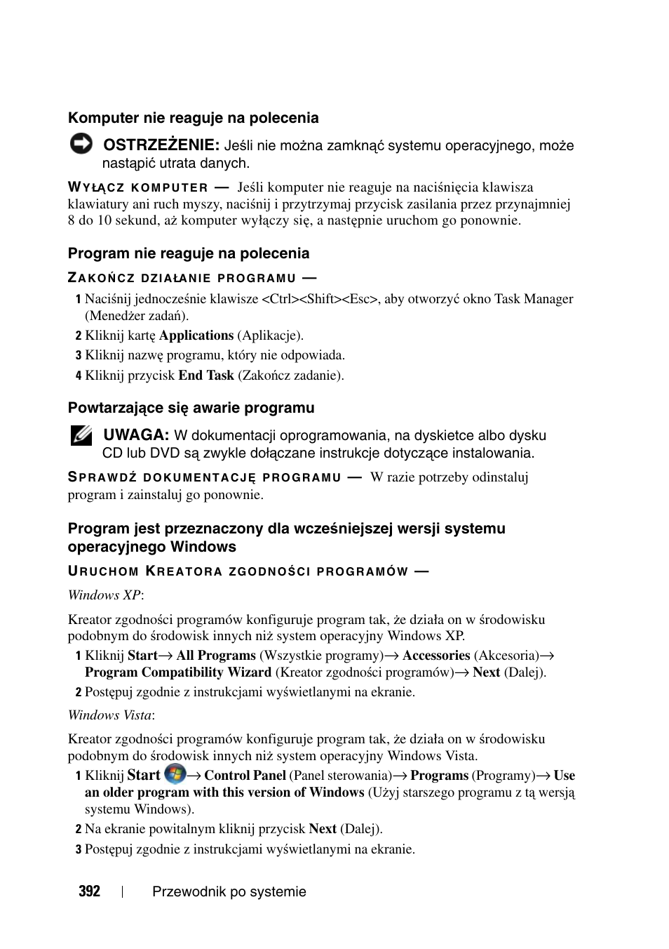 Dell Precision T3400 User Manual | Page 392 / 608