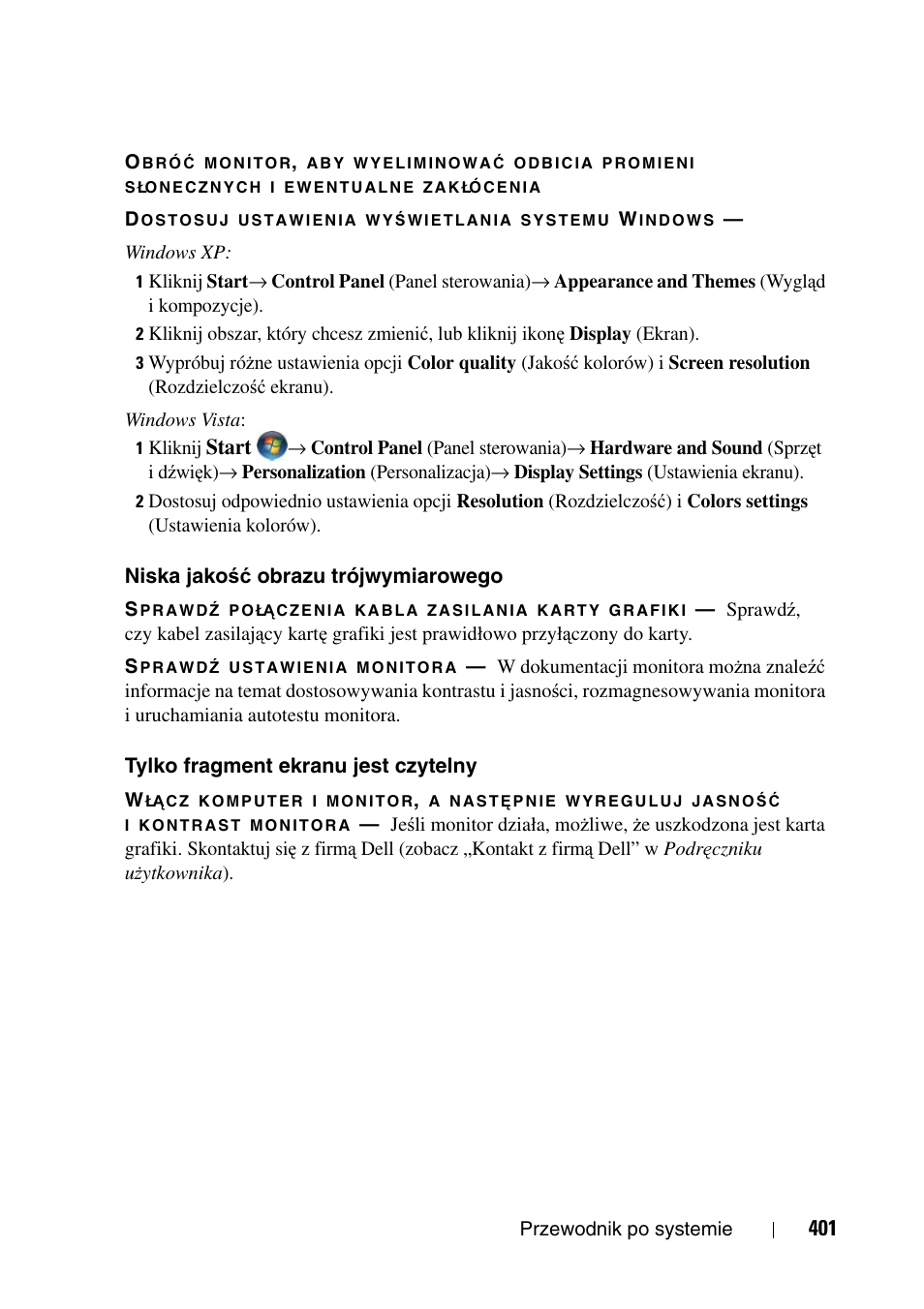 Dell Precision T3400 User Manual | Page 401 / 608