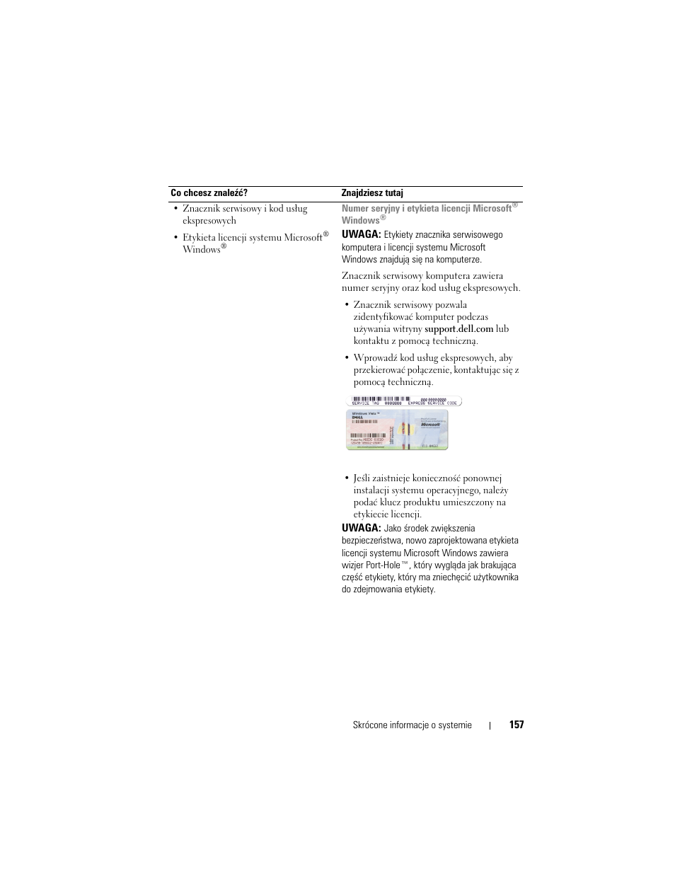 Dell Latitude D530 User Manual | Page 157 / 232