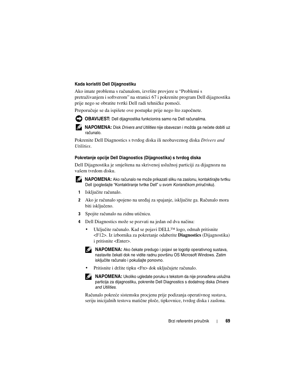 Dell Latitude D530 User Manual | Page 69 / 232