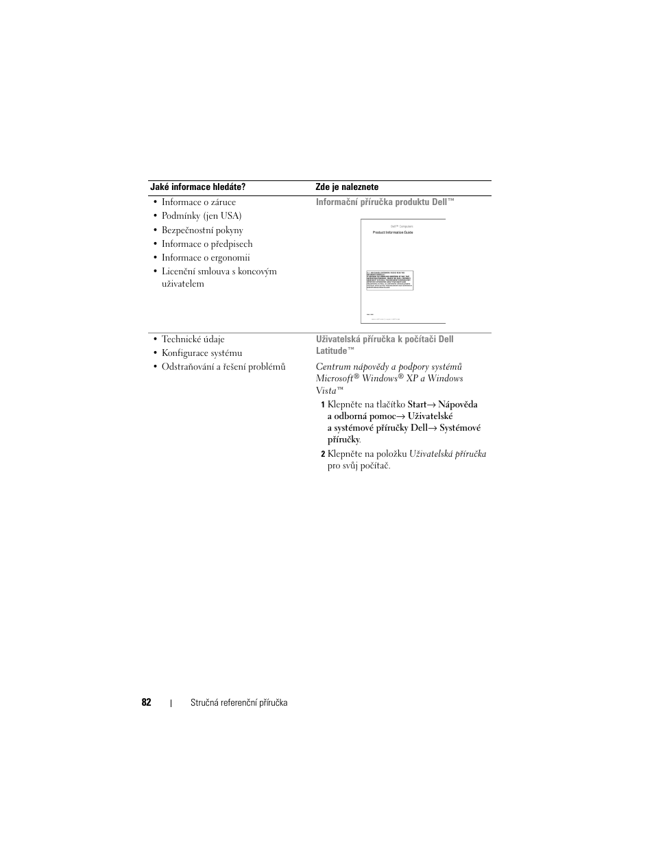 Dell Latitude D530 User Manual | Page 82 / 232