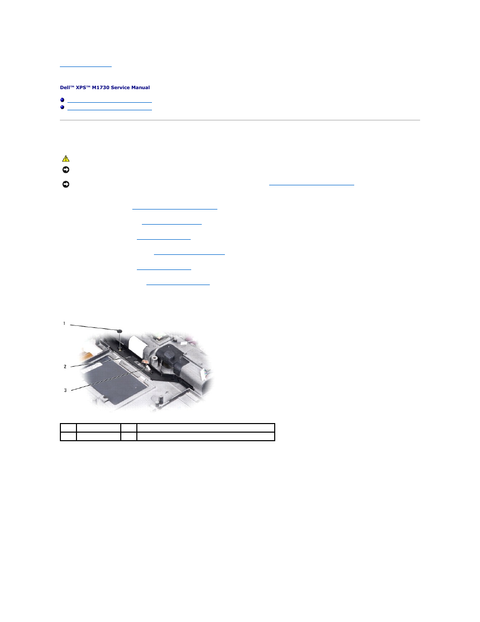 Battery latch assembly, Removing the battery latch assembly | Dell XPS M1730 User Manual | Page 3 / 45