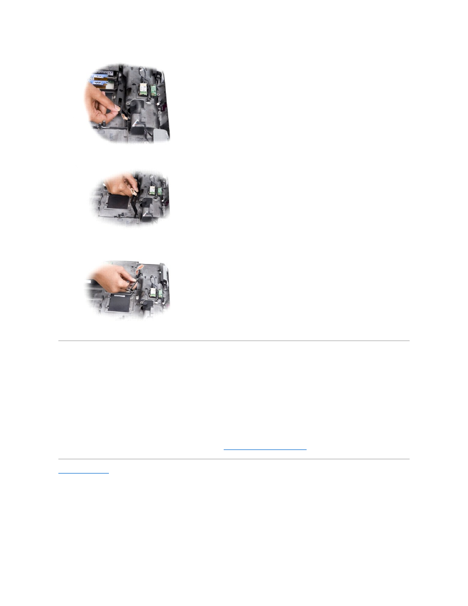 Replacing the battery latch assembly | Dell XPS M1730 User Manual | Page 4 / 45