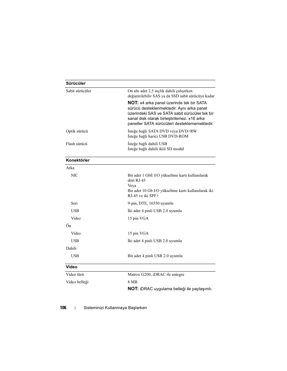 Dell PowerEdge R910 User Manual | Page 108 / 122