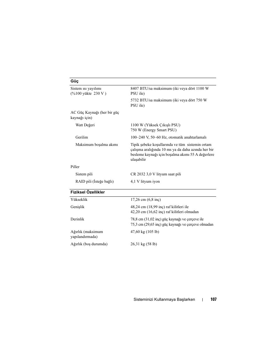 Dell PowerEdge R910 User Manual | Page 109 / 122