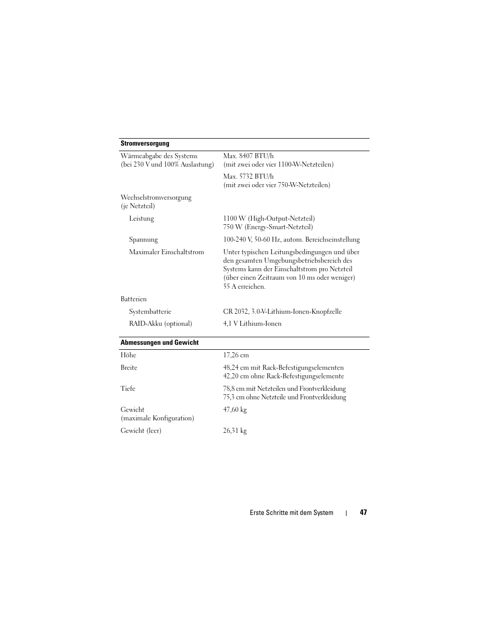 Dell PowerEdge R910 User Manual | Page 49 / 122