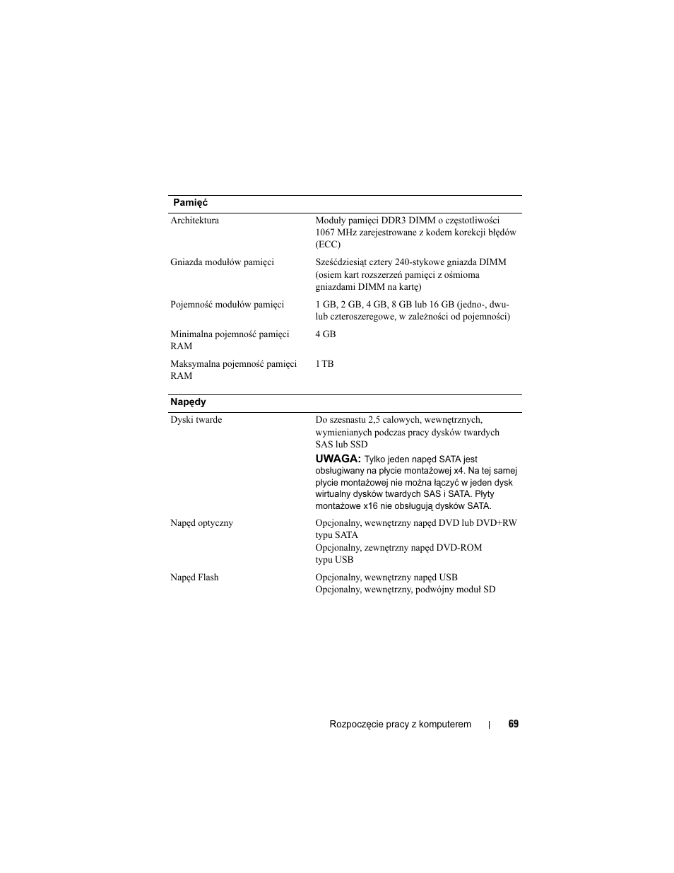 Dell PowerEdge R910 User Manual | Page 71 / 122