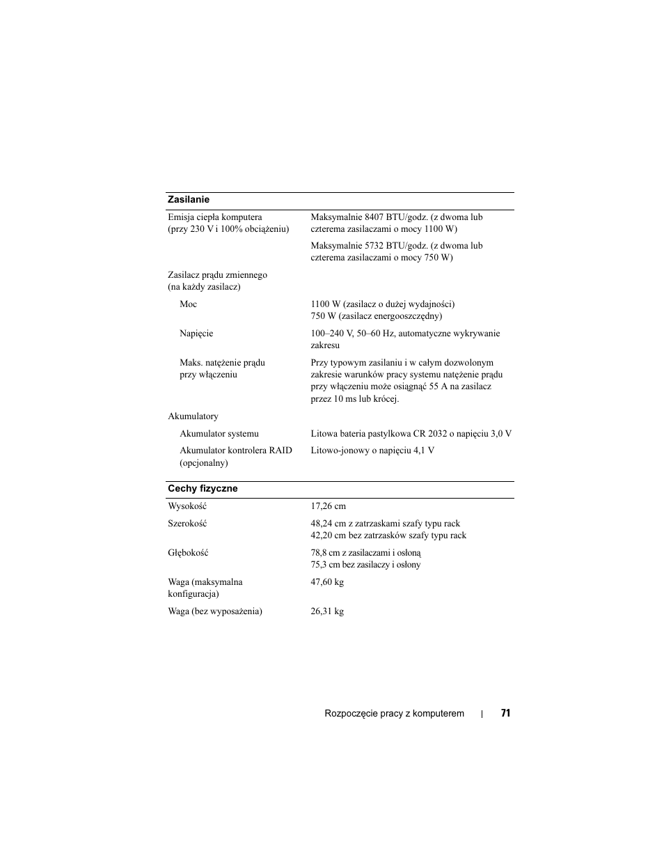 Dell PowerEdge R910 User Manual | Page 73 / 122