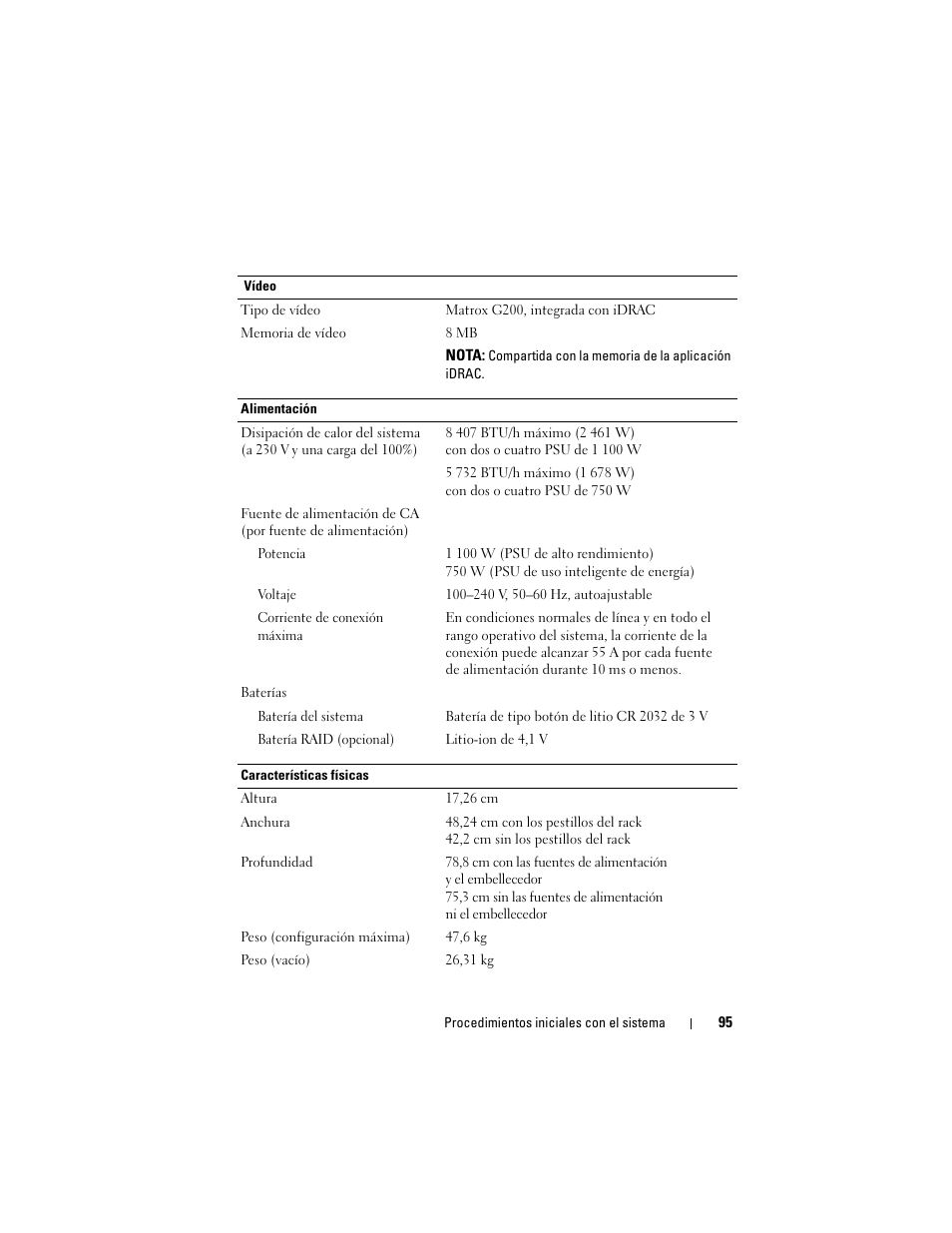 Dell PowerEdge R910 User Manual | Page 97 / 122