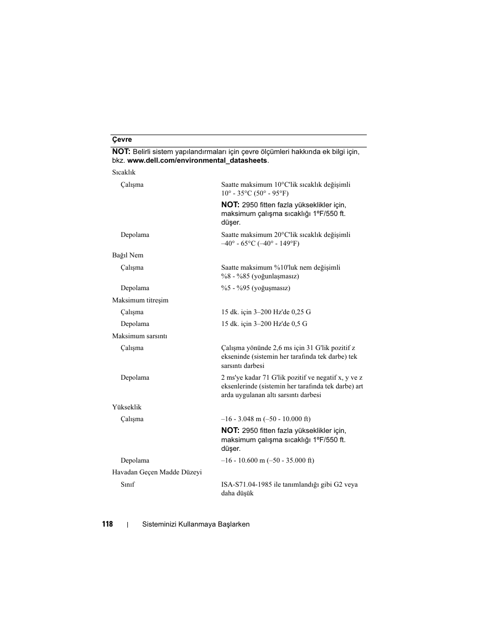 Dell PowerEdge R310 User Manual | Page 120 / 132