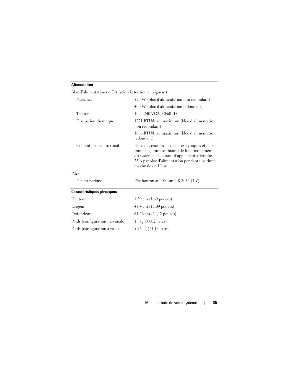 Dell PowerEdge R310 User Manual | Page 37 / 132