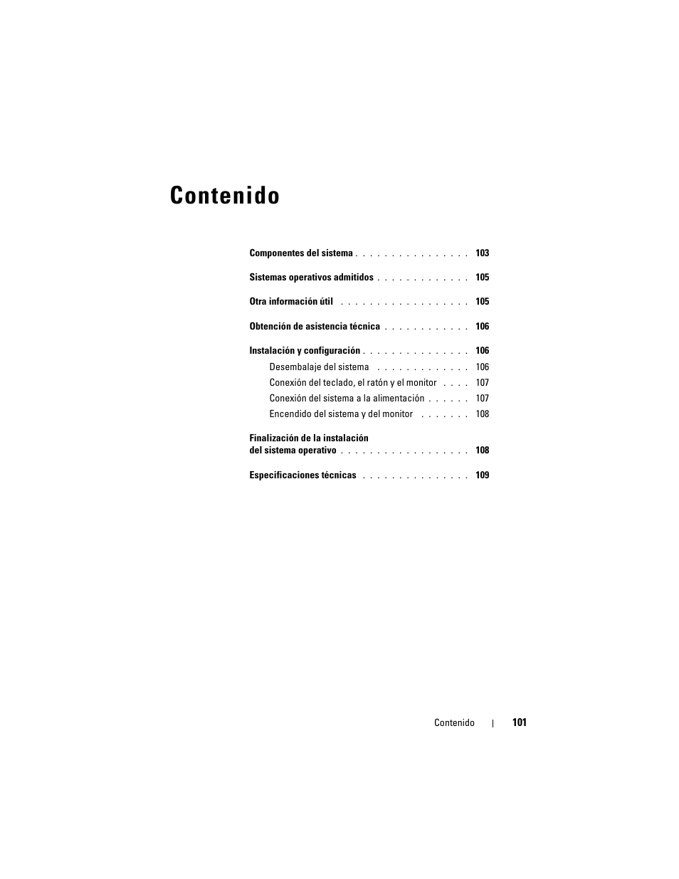 Dell PowerEdge T105 User Manual | Page 103 / 128