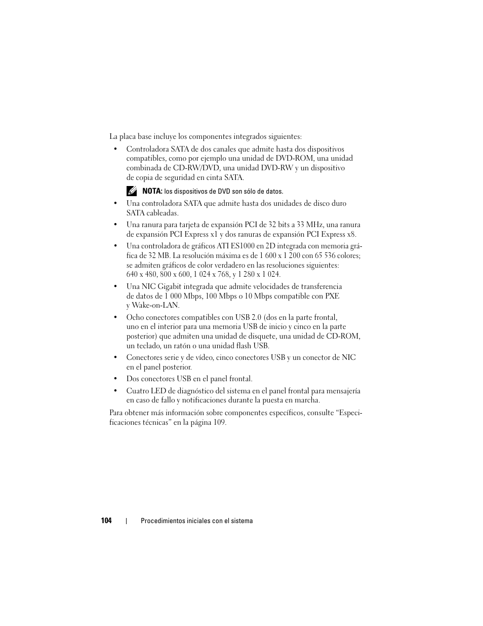 Dell PowerEdge T105 User Manual | Page 106 / 128
