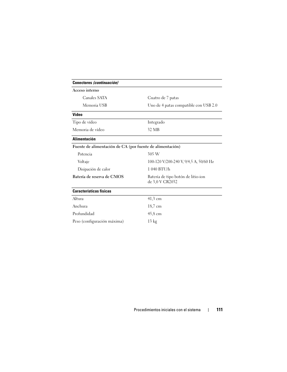 Dell PowerEdge T105 User Manual | Page 113 / 128