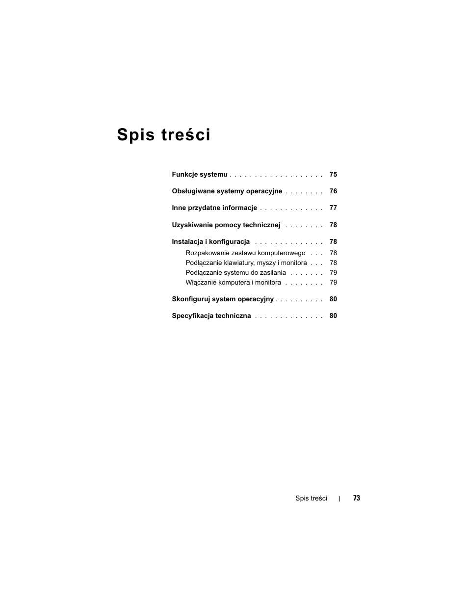 Dell PowerEdge T105 User Manual | Page 75 / 128