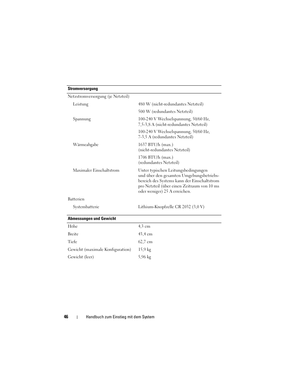 Dell PowerEdge R415 User Manual | Page 48 / 130