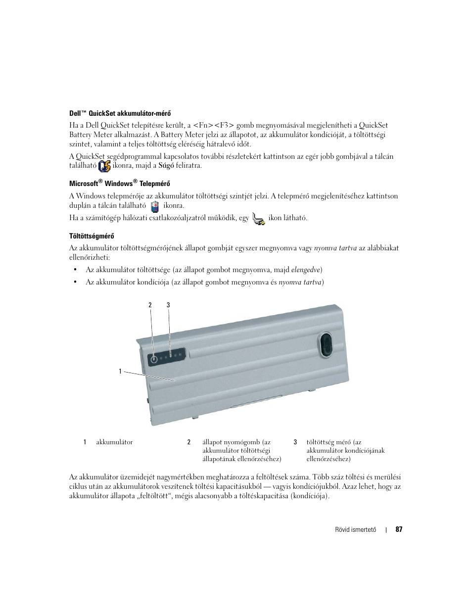 Dell Latitude D620 ATG User Manual | Page 87 / 144