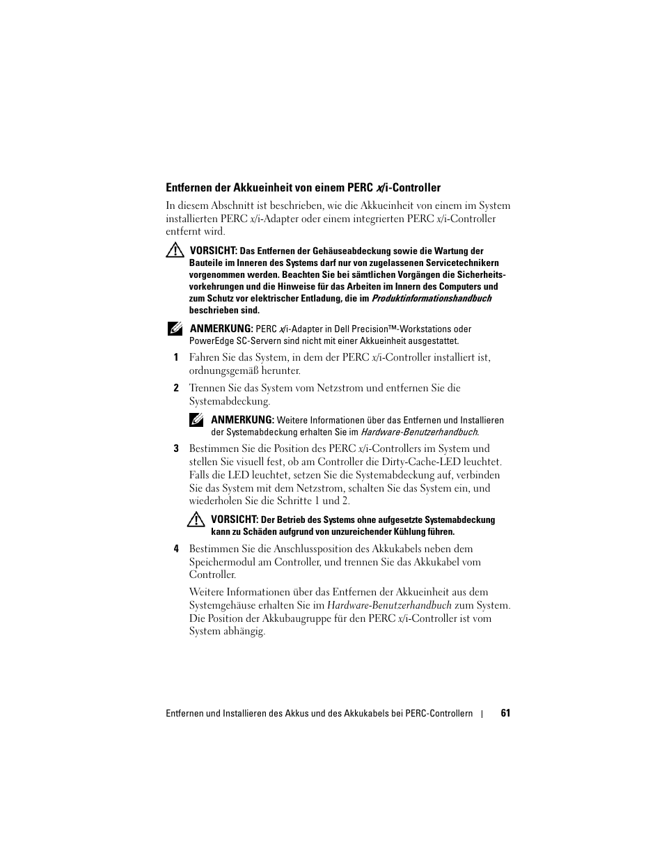 Dell PowerEdge RAID Controller 6E User Manual | Page 63 / 120