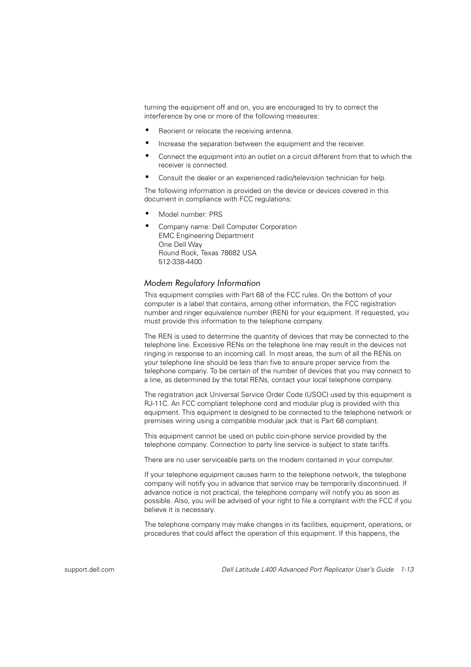 Dell Latitude L400 User Manual | Page 14 / 225