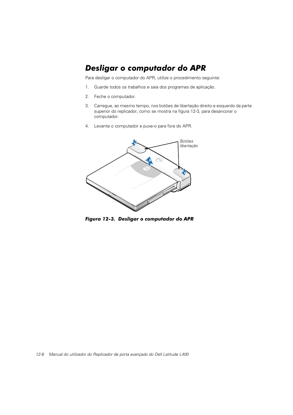 Desligar o computador do apr | Dell Latitude L400 User Manual | Page 167 / 225