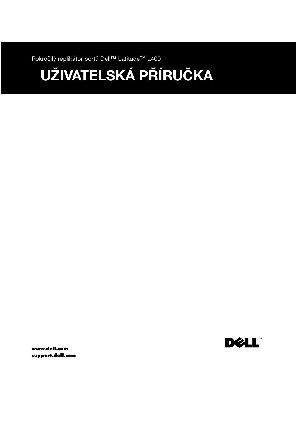 Uživatelská příručka | Dell Latitude L400 User Manual | Page 26 / 225