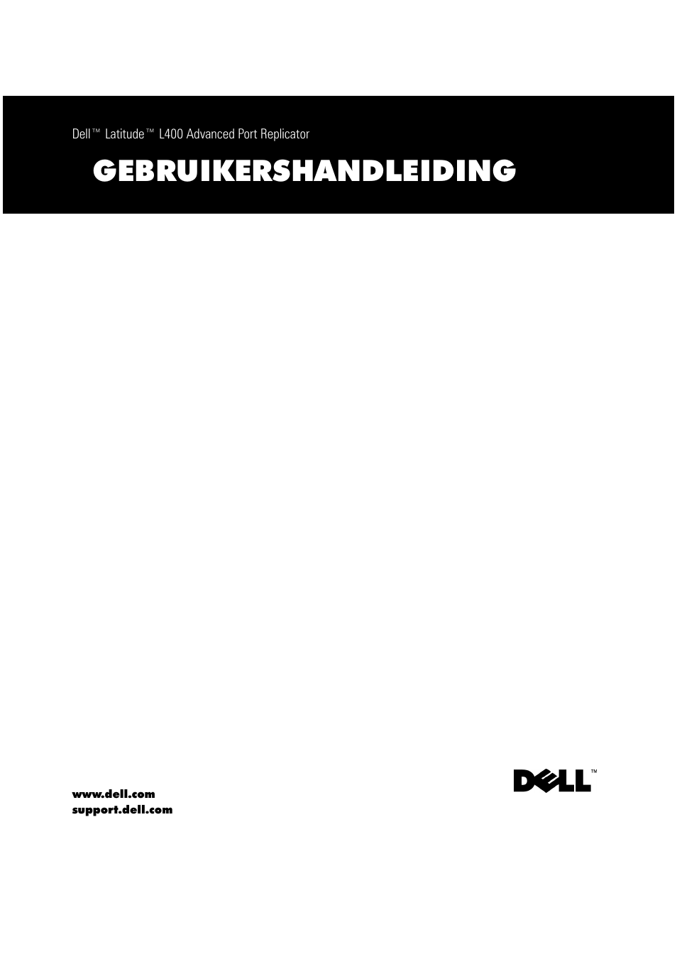 Gebruikershandleiding | Dell Latitude L400 User Manual | Page 50 / 225