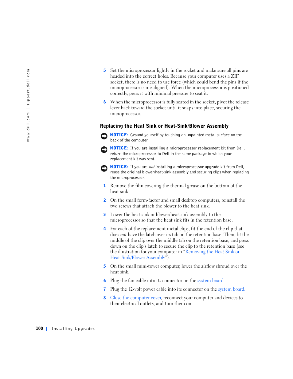 Dell OptiPlex GX240 User Manual | Page 102 / 298