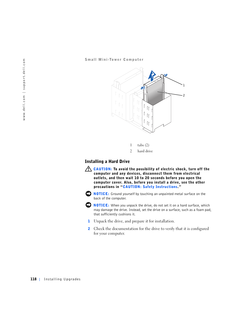 Dell OptiPlex GX240 User Manual | Page 120 / 298