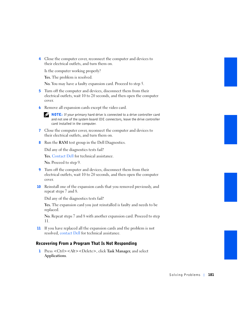 Dell OptiPlex GX240 User Manual | Page 183 / 298